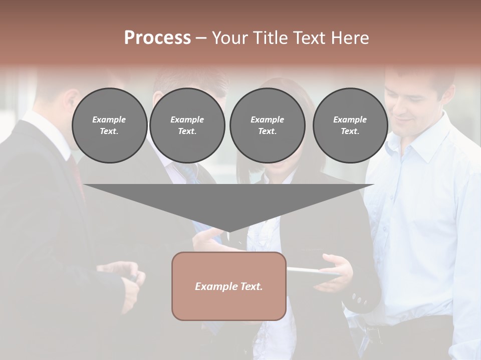 Corporate Discussing Together PowerPoint Template