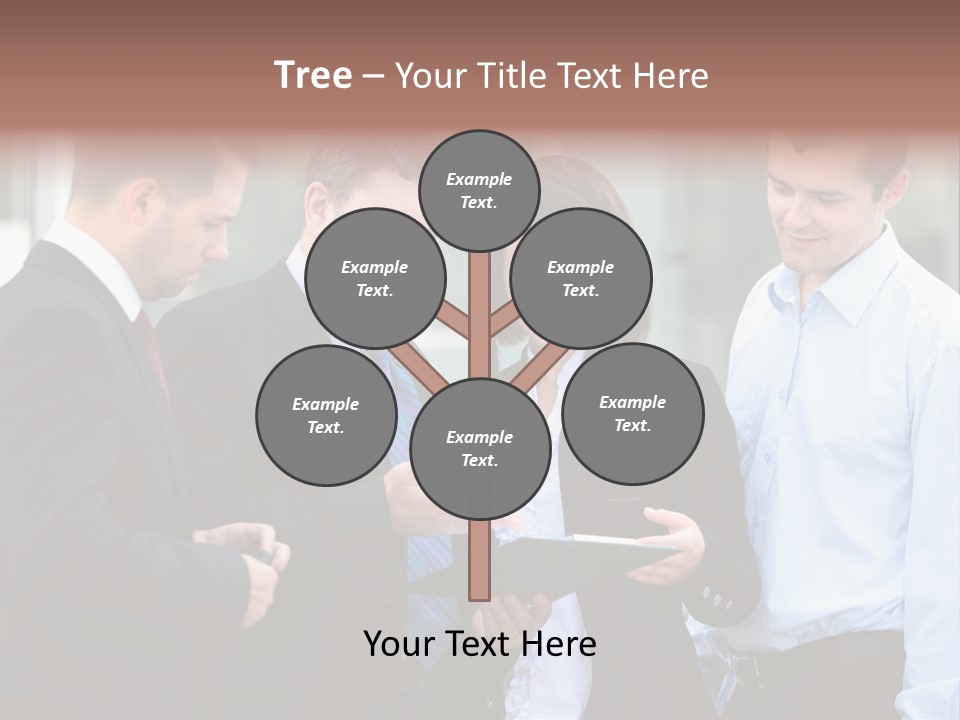 Corporate Discussing Together PowerPoint Template