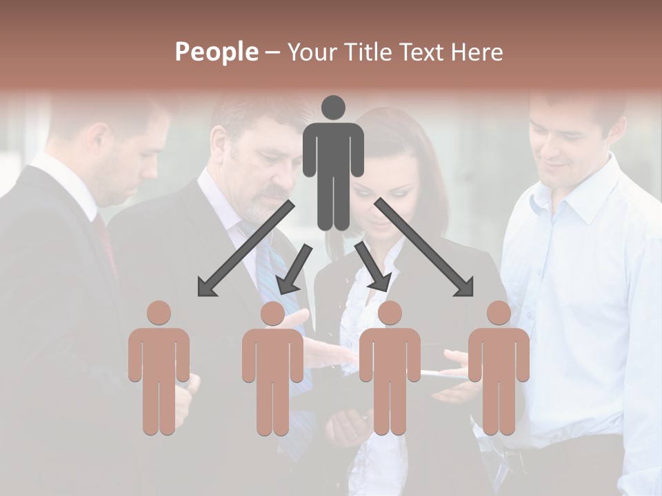 Corporate Discussing Together PowerPoint Template