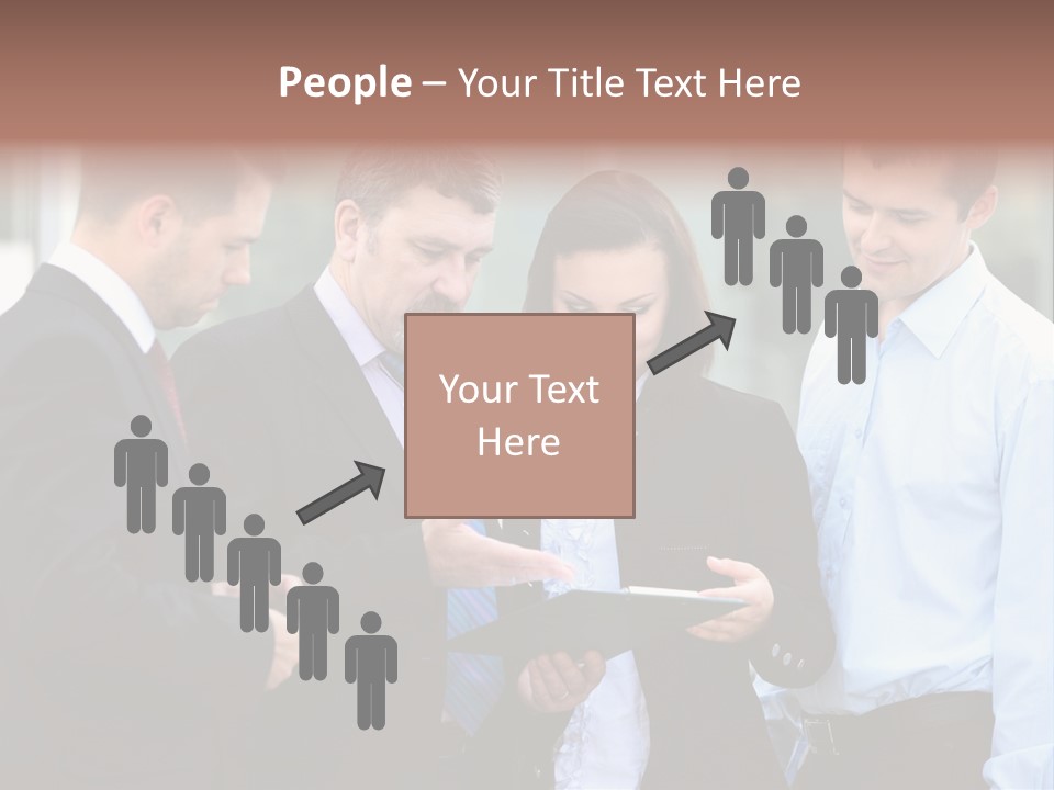 Corporate Discussing Together PowerPoint Template