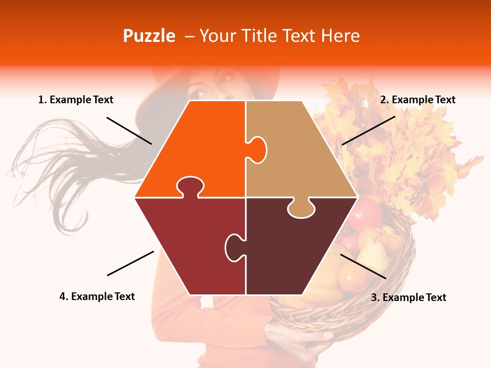 Basket Hat Glad PowerPoint Template