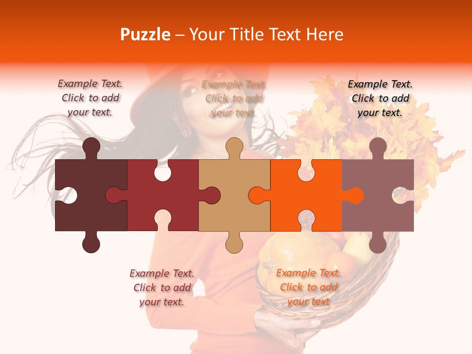 Basket Hat Glad PowerPoint Template