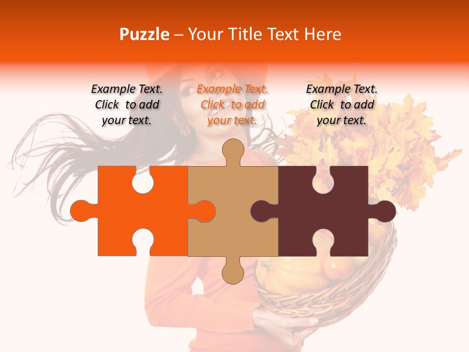 Basket Hat Glad PowerPoint Template