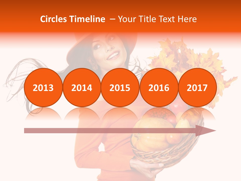 Basket Hat Glad PowerPoint Template