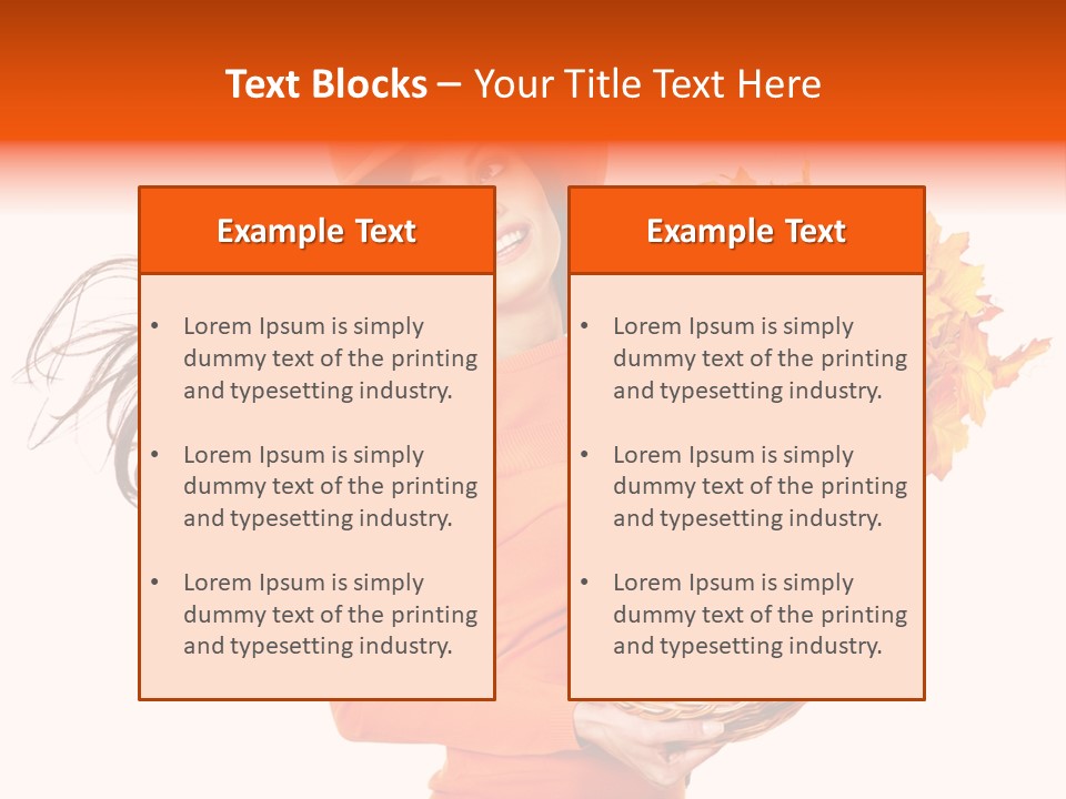 Basket Hat Glad PowerPoint Template