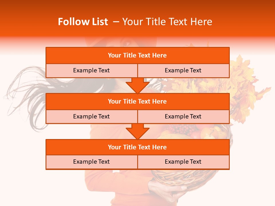 Basket Hat Glad PowerPoint Template