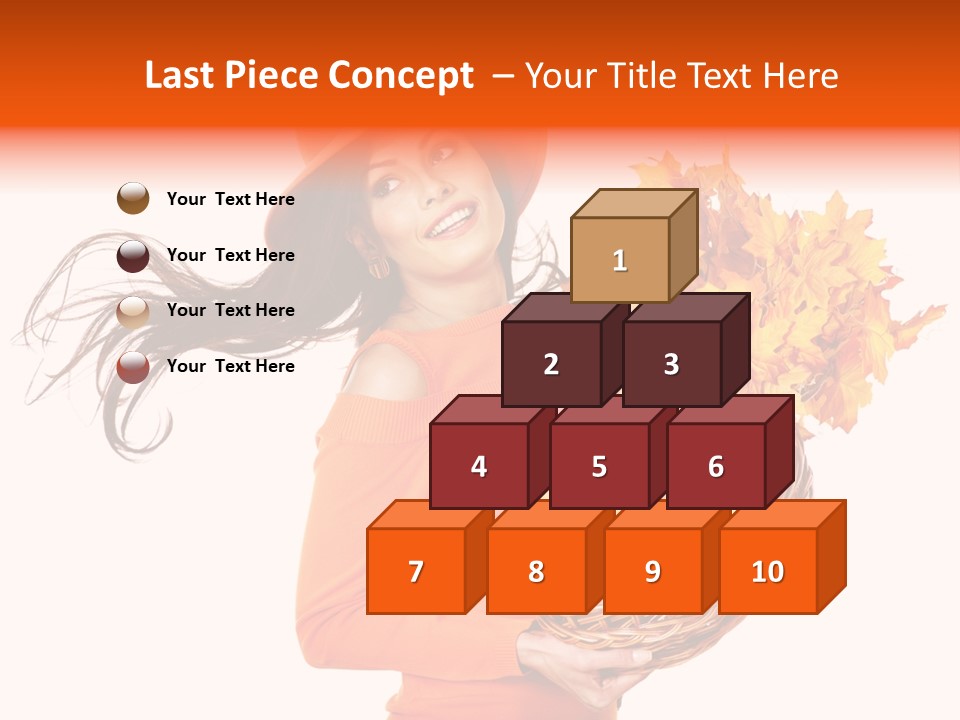 Basket Hat Glad PowerPoint Template