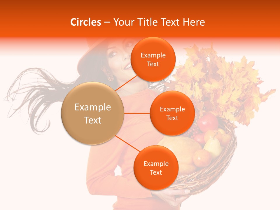 Basket Hat Glad PowerPoint Template