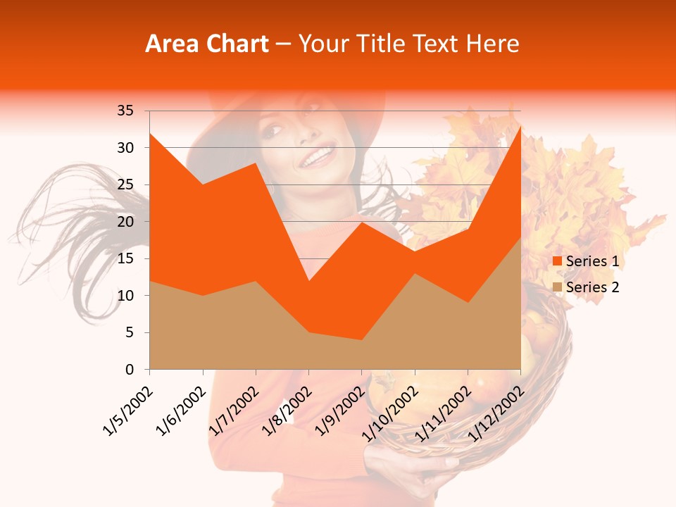 Basket Hat Glad PowerPoint Template