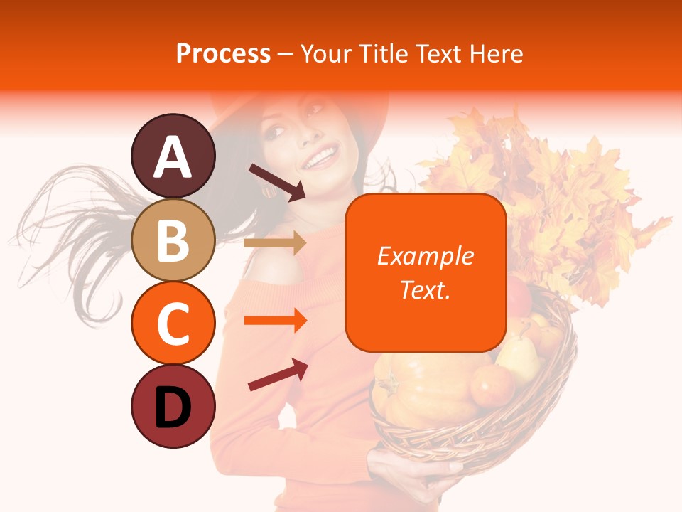 Basket Hat Glad PowerPoint Template