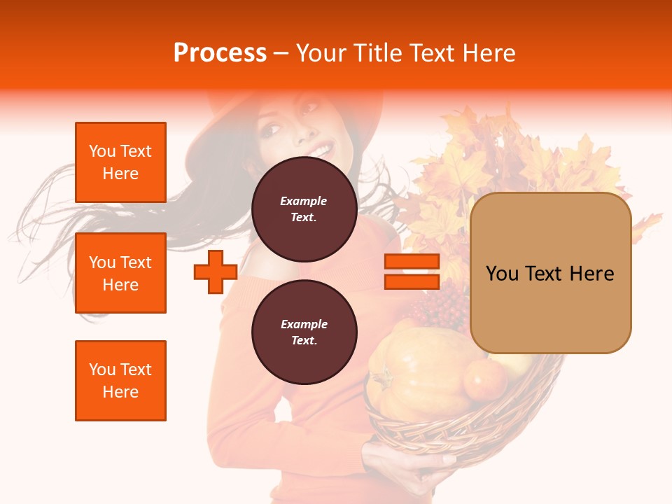 Basket Hat Glad PowerPoint Template