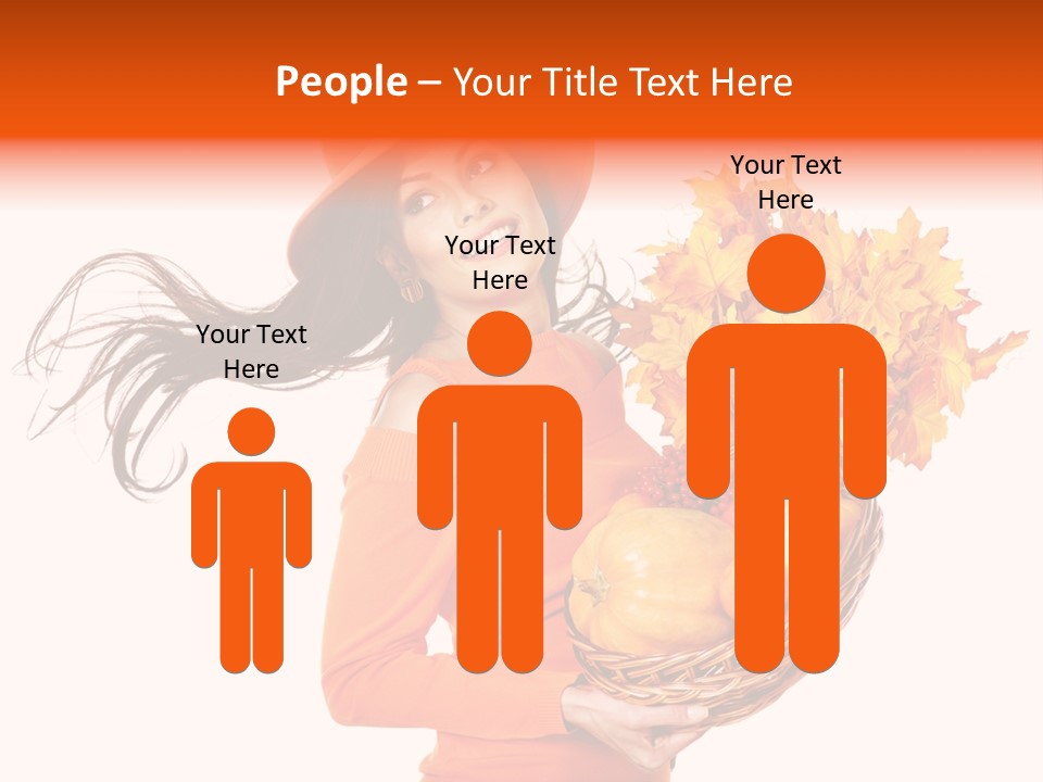 Basket Hat Glad PowerPoint Template