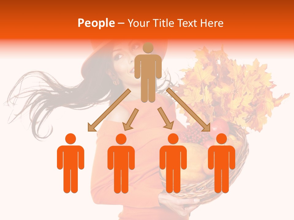 Basket Hat Glad PowerPoint Template