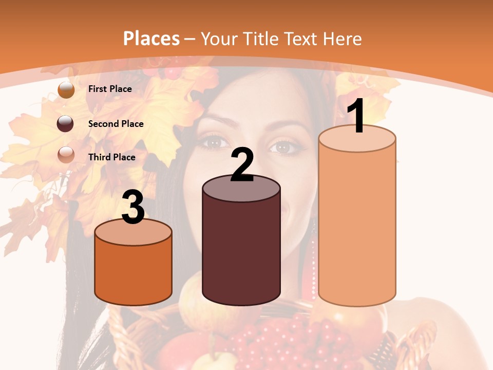 Basket Maple Head PowerPoint Template