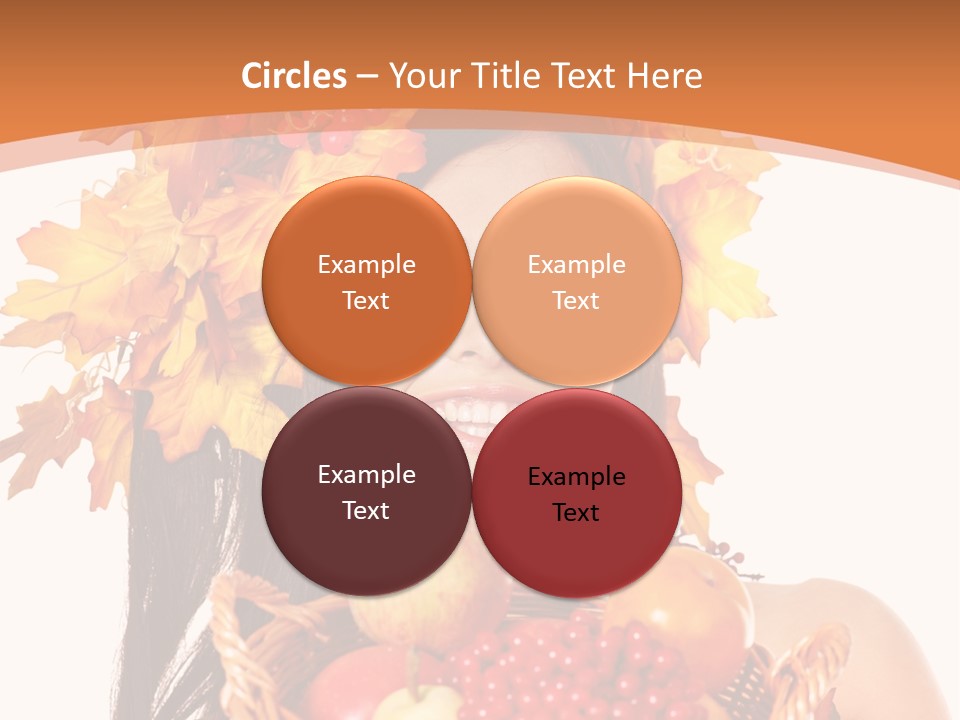 Basket Maple Head PowerPoint Template