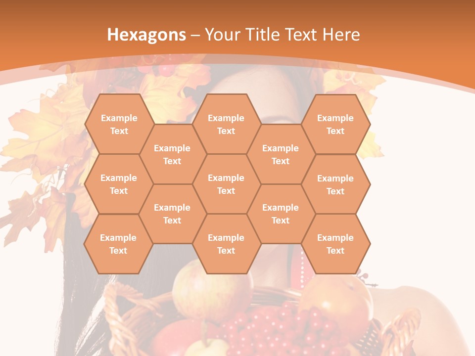 Basket Maple Head PowerPoint Template