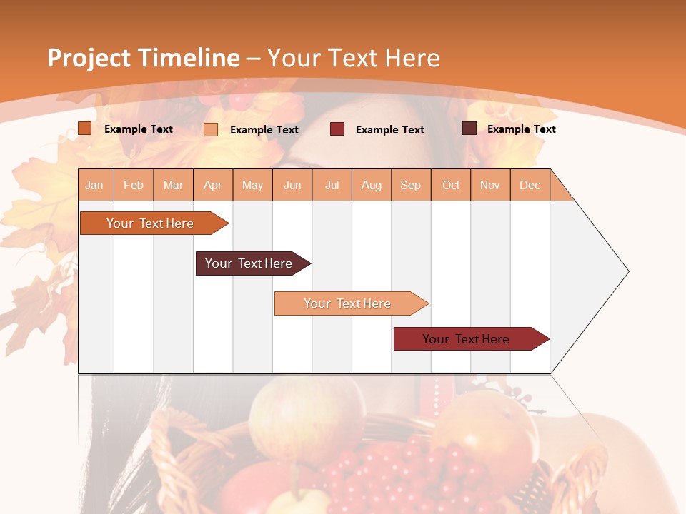 Basket Maple Head PowerPoint Template