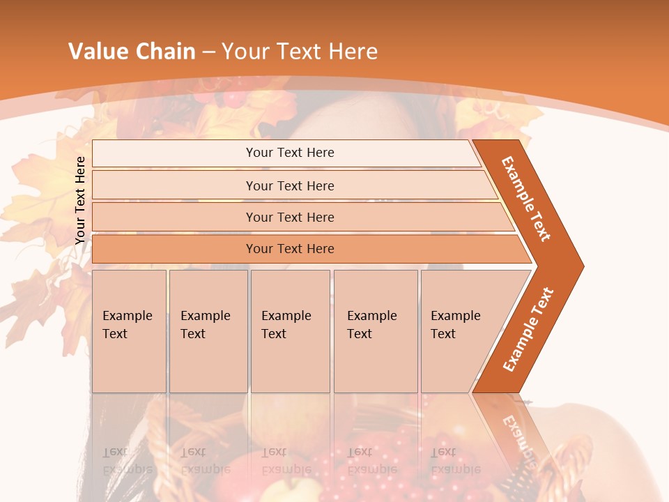 Basket Maple Head PowerPoint Template