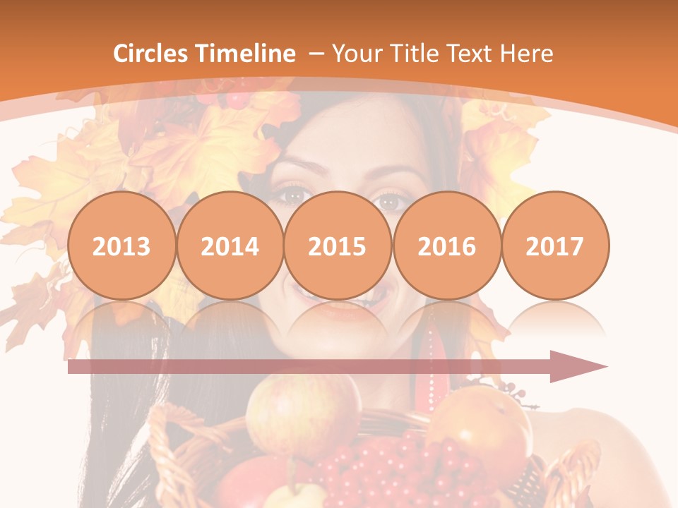 Basket Maple Head PowerPoint Template