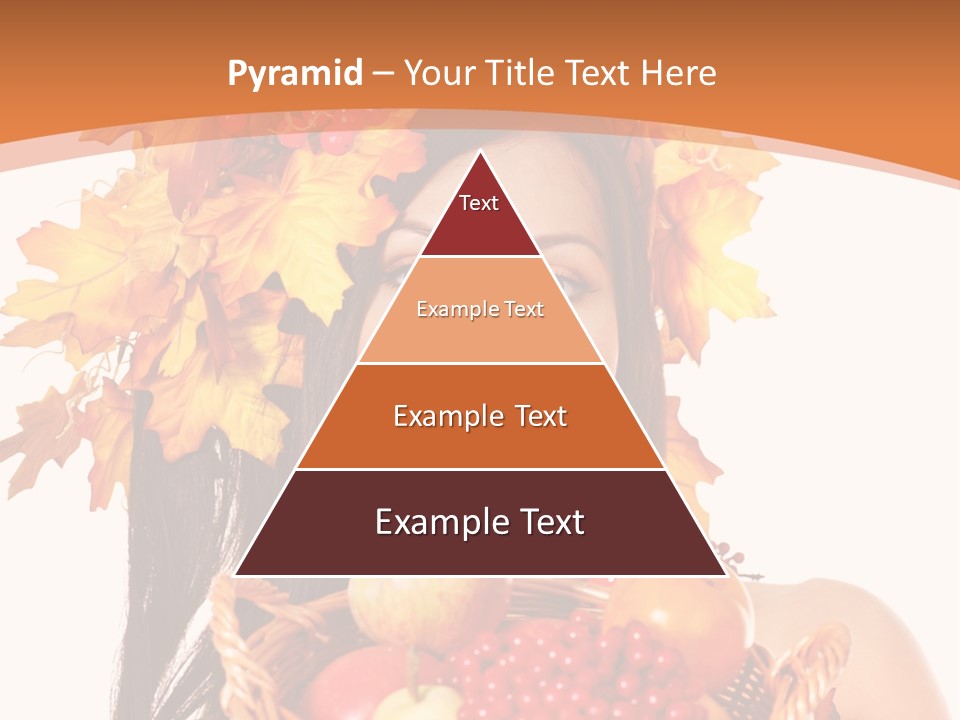 Basket Maple Head PowerPoint Template