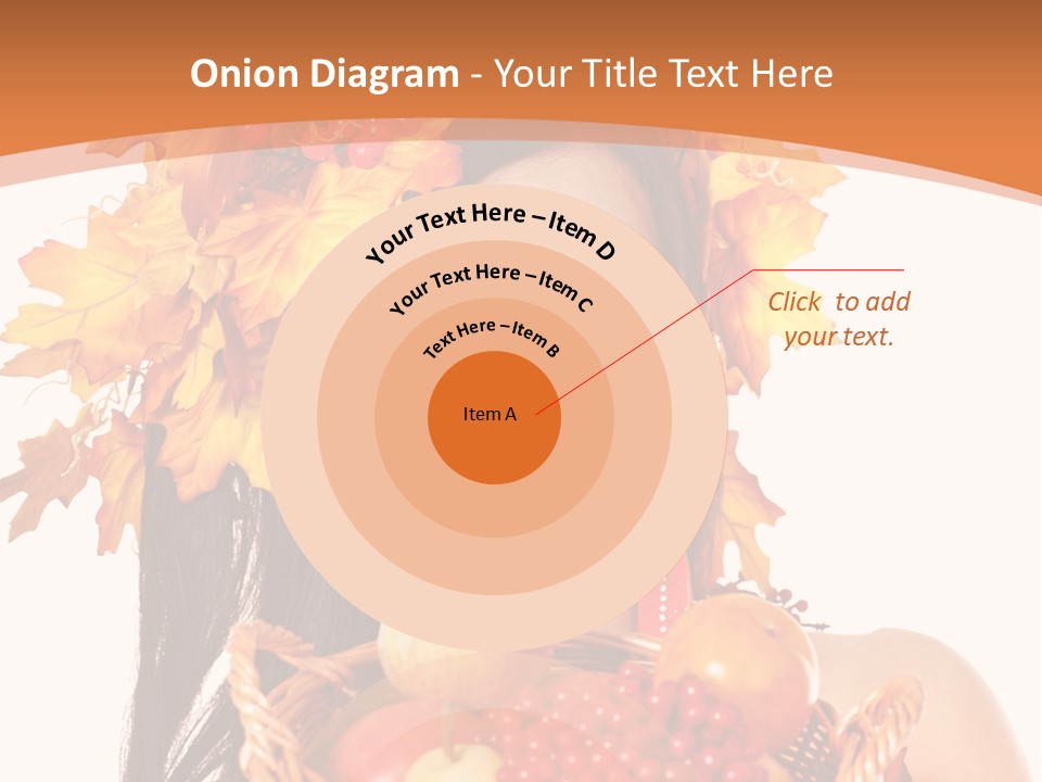 Basket Maple Head PowerPoint Template