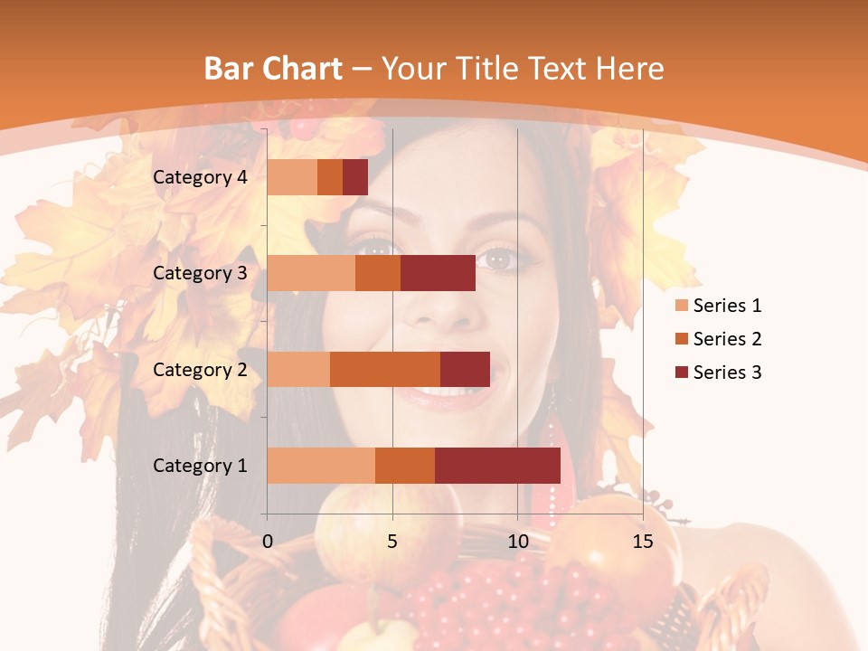 Basket Maple Head PowerPoint Template