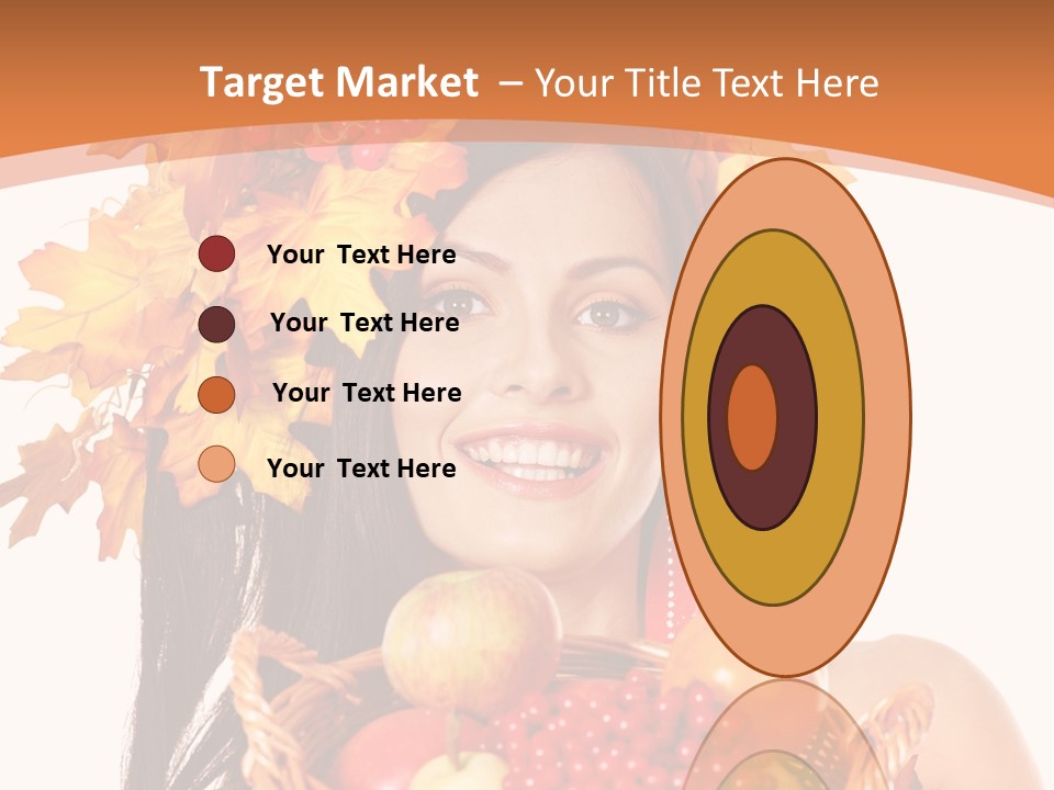 Basket Maple Head PowerPoint Template