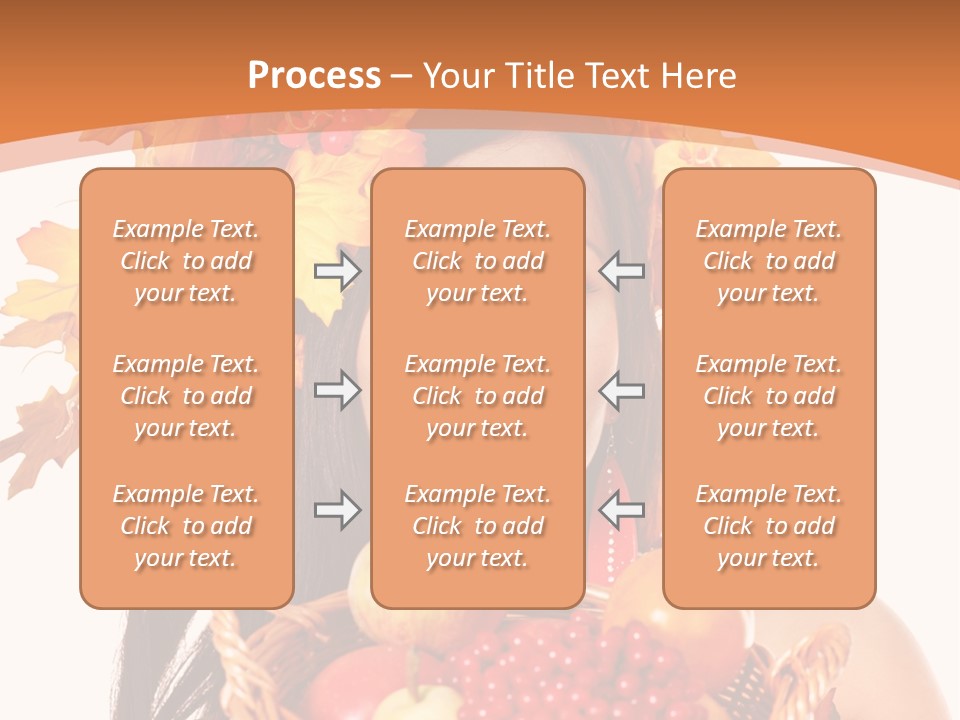 Basket Maple Head PowerPoint Template