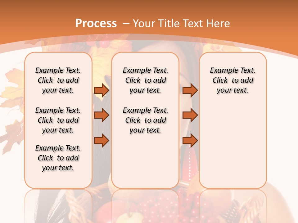 Basket Maple Head PowerPoint Template
