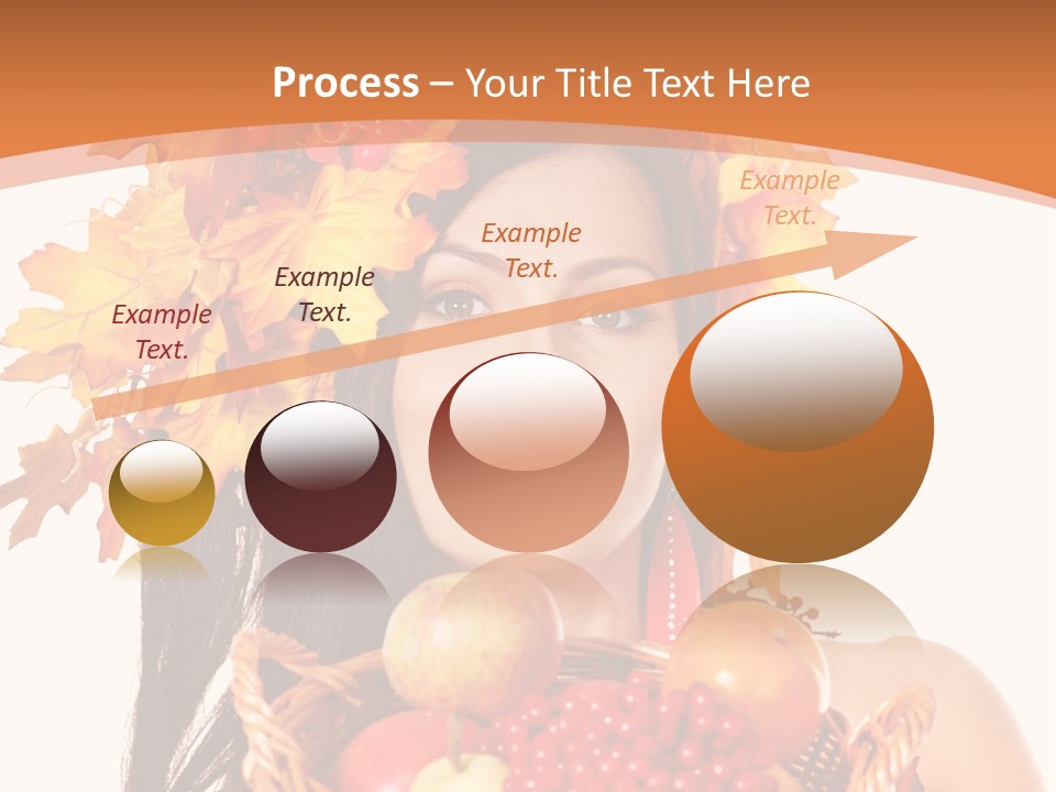 Basket Maple Head PowerPoint Template