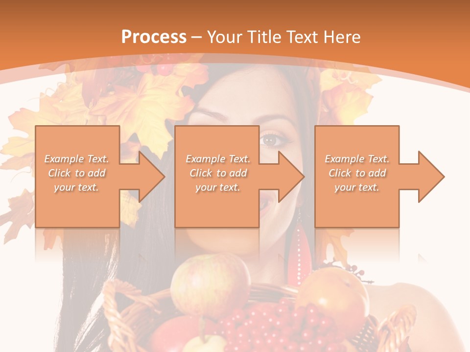 Basket Maple Head PowerPoint Template