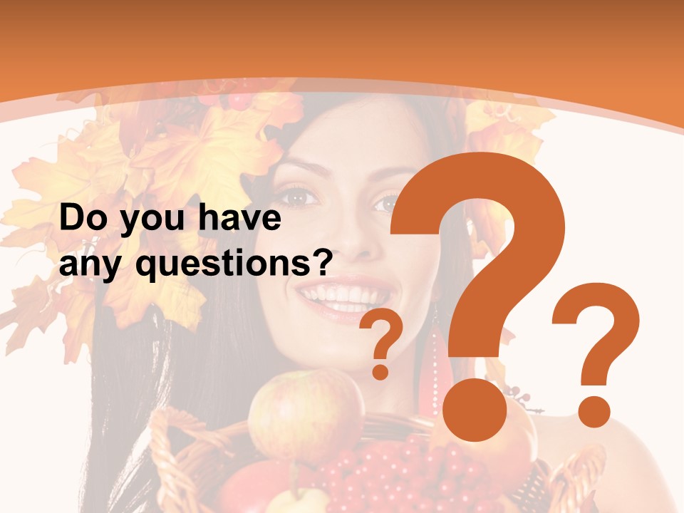 Basket Maple Head PowerPoint Template