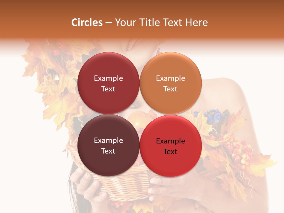 Apple Person Flower PowerPoint Template