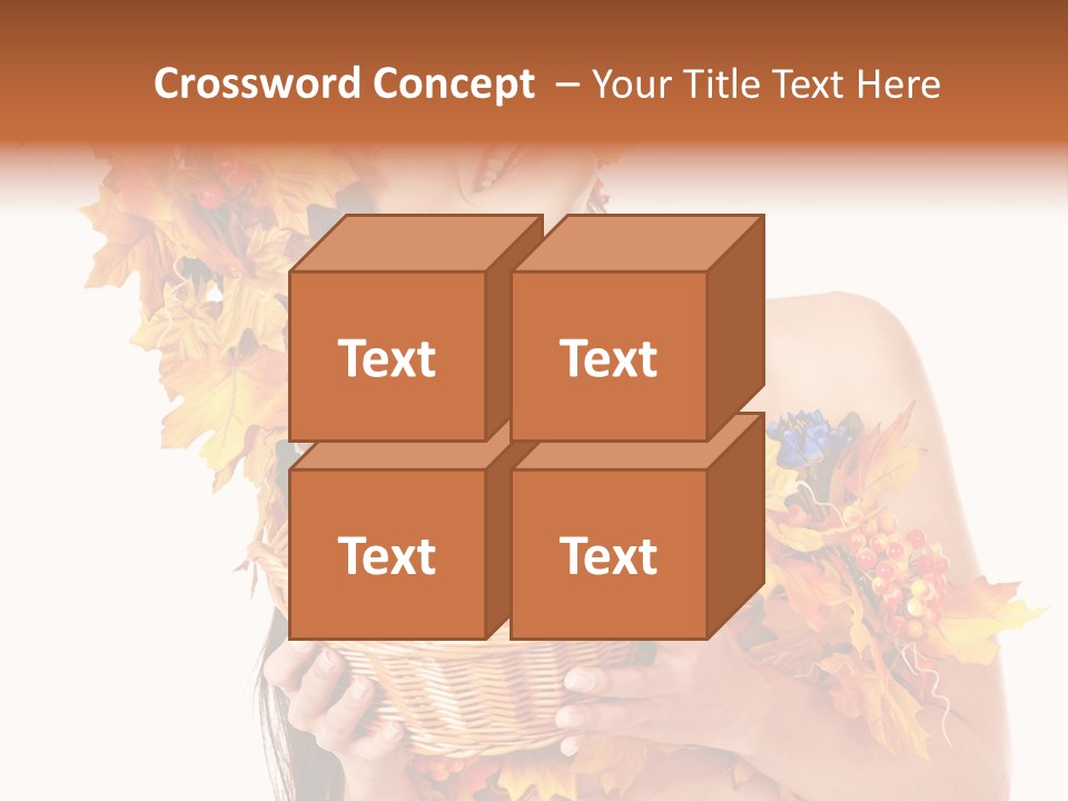 Apple Person Flower PowerPoint Template