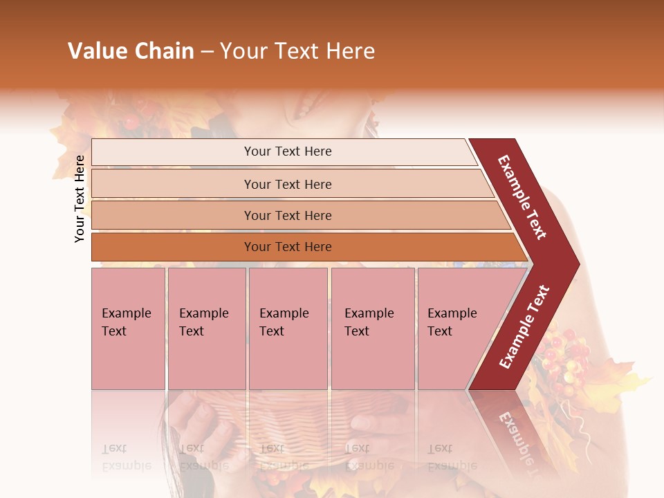 Apple Person Flower PowerPoint Template