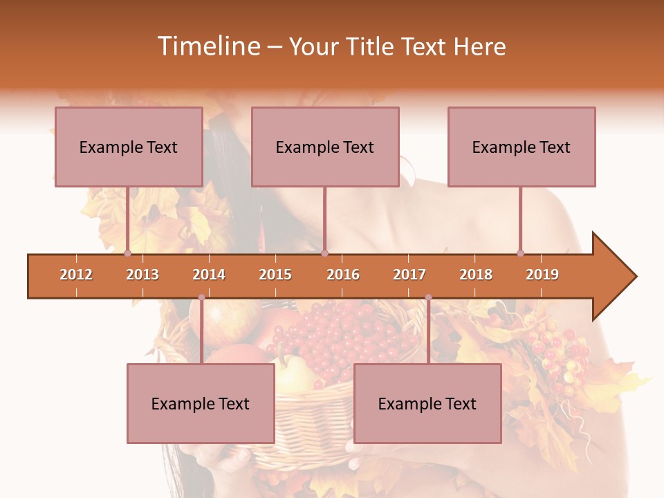 Apple Person Flower PowerPoint Template