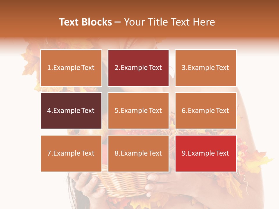 Apple Person Flower PowerPoint Template