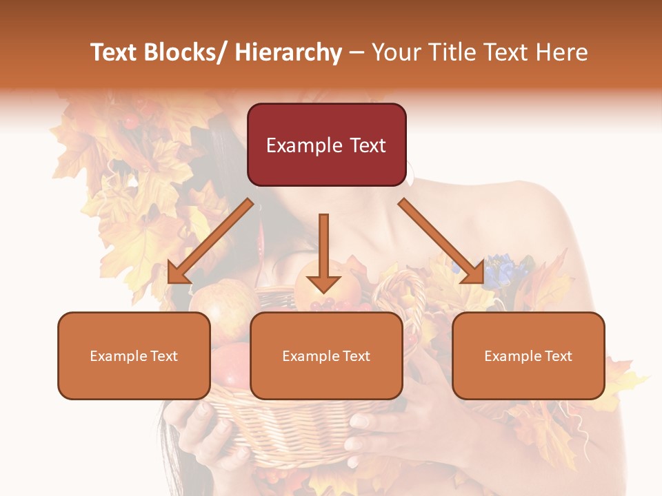 Apple Person Flower PowerPoint Template