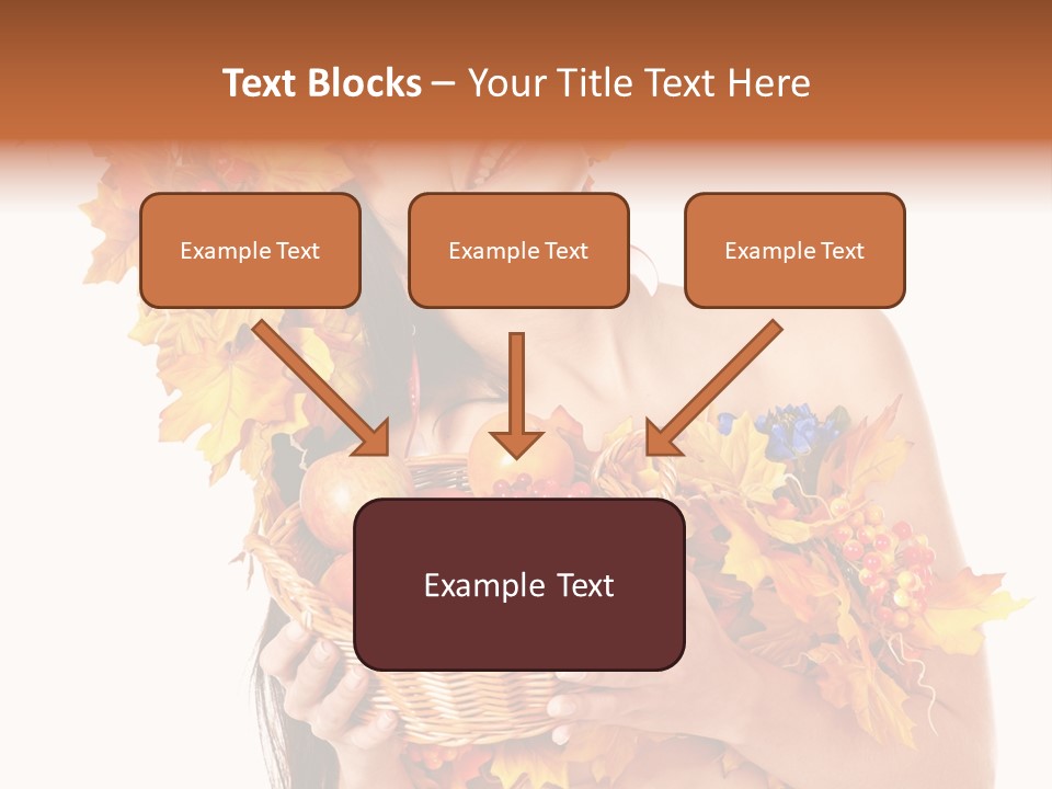 Apple Person Flower PowerPoint Template