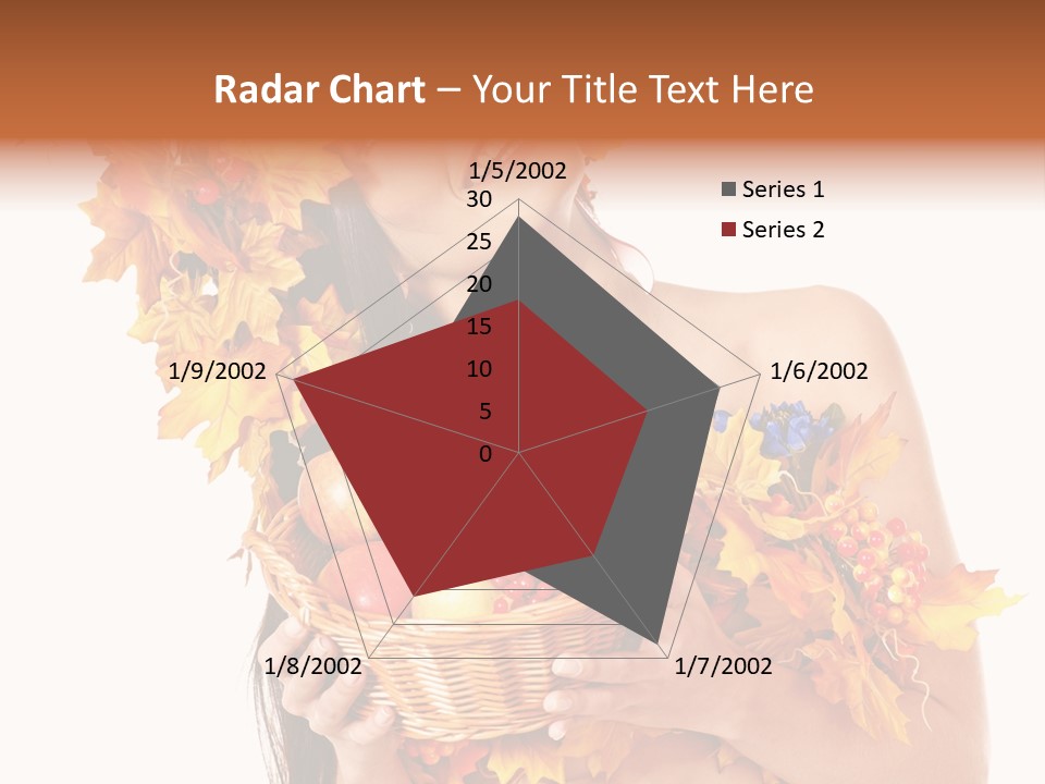 Apple Person Flower PowerPoint Template