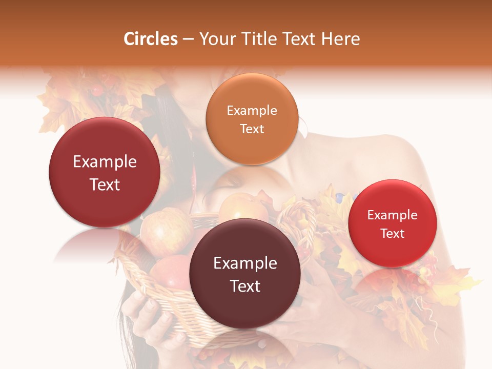 Apple Person Flower PowerPoint Template