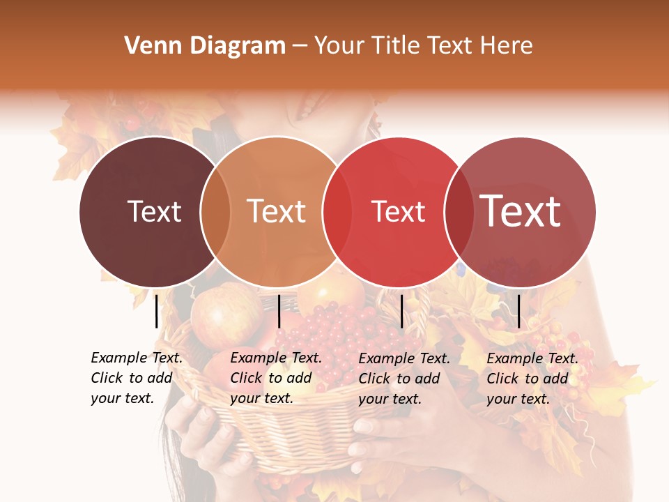 Apple Person Flower PowerPoint Template