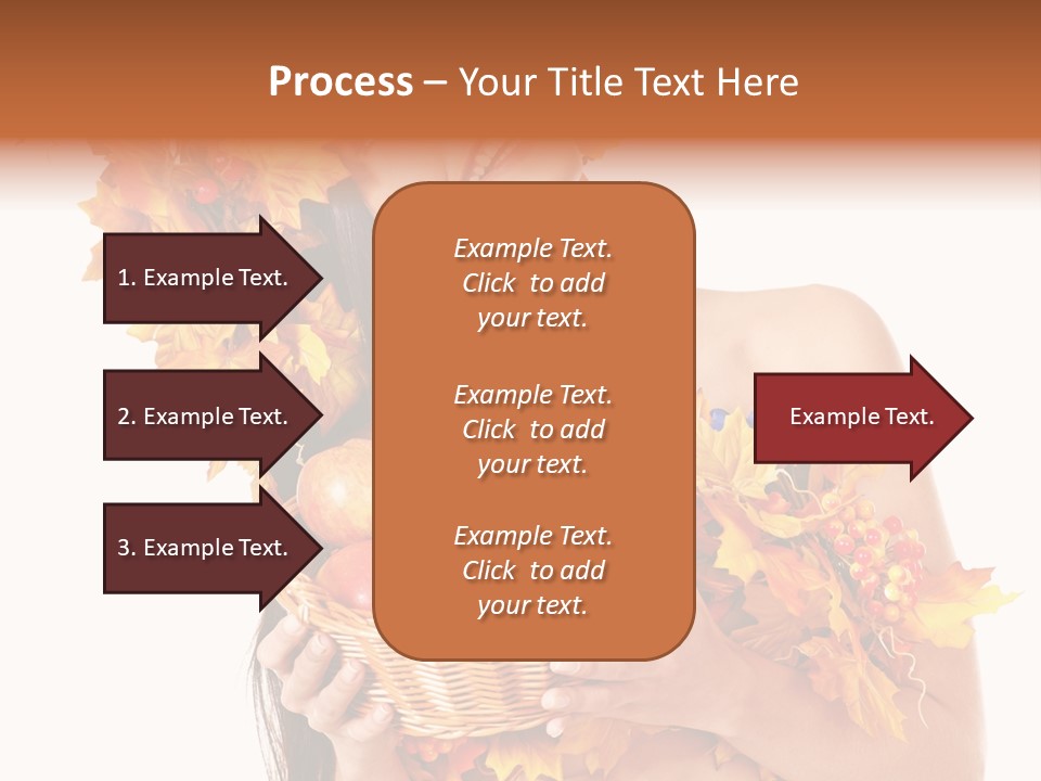 Apple Person Flower PowerPoint Template
