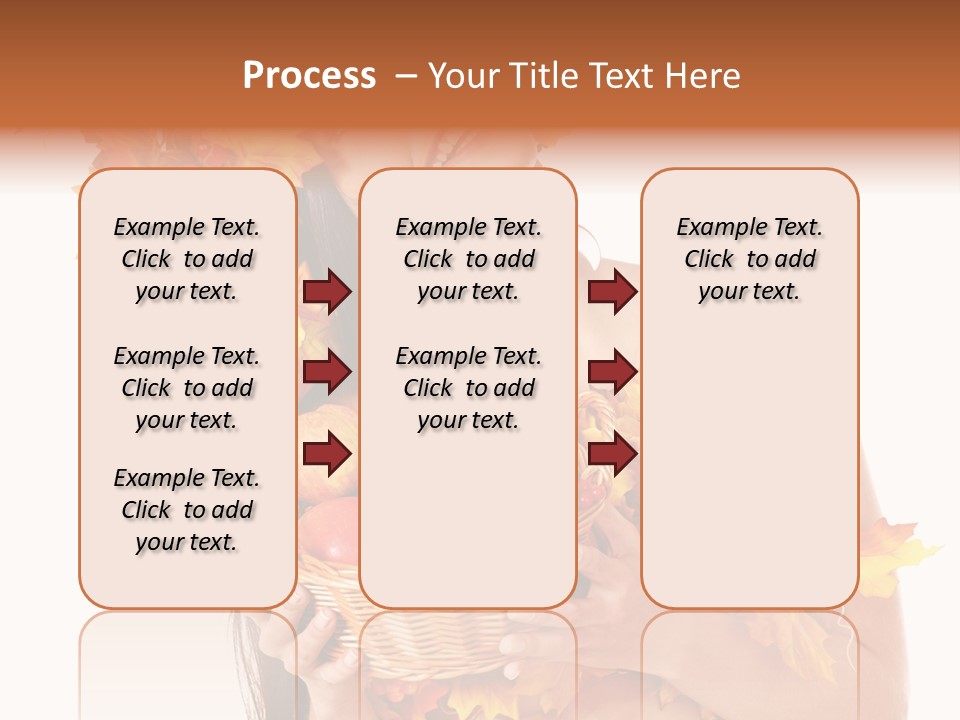 Apple Person Flower PowerPoint Template