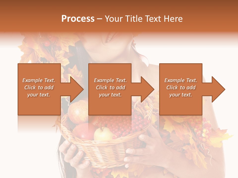 Apple Person Flower PowerPoint Template