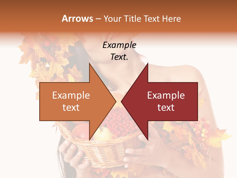 Apple Person Flower PowerPoint Template