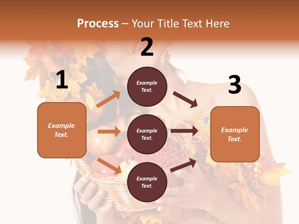 Apple Person Flower PowerPoint Template