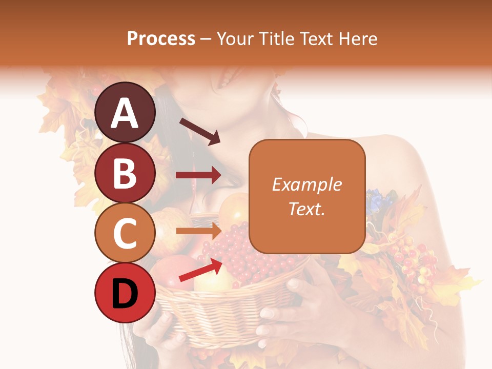 Apple Person Flower PowerPoint Template