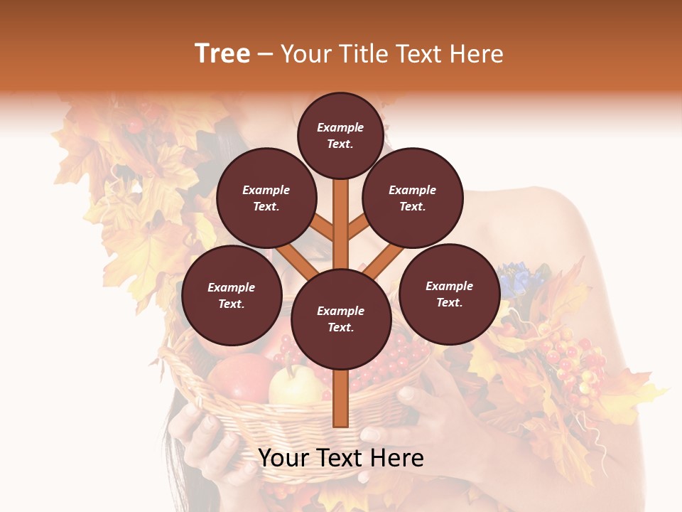 Apple Person Flower PowerPoint Template