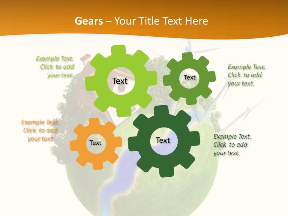 Sole Lawn Fine PowerPoint Template
